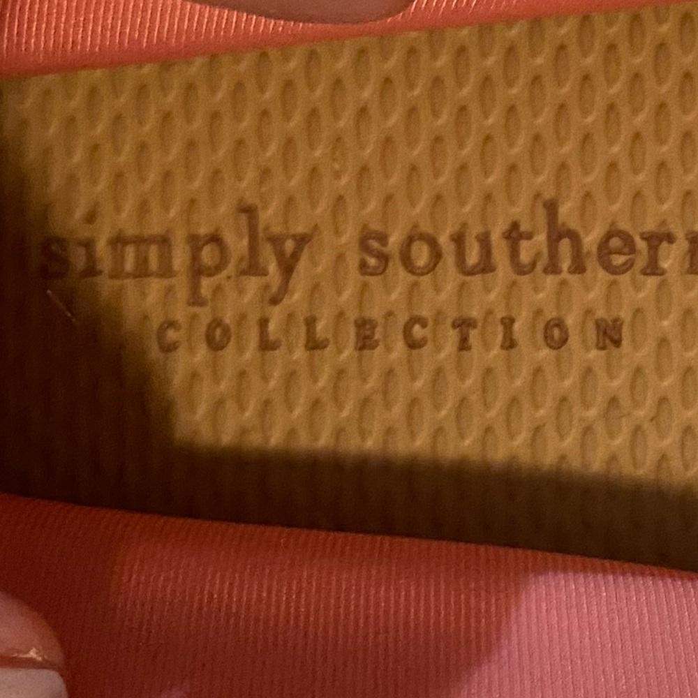 Simply Southern women’s size 8 Coral Espadrille Slip-On Shoes NWOT. - Picture 4 of 10